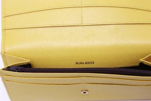 Nina Ricci Wallet Two Tone Yellow - 600