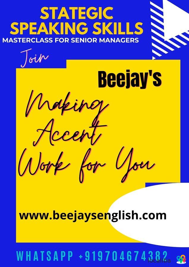 Beejays Online American Accent for Senior Managers