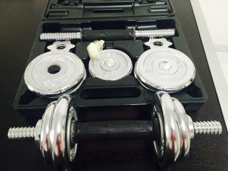 20kg dumbbell set