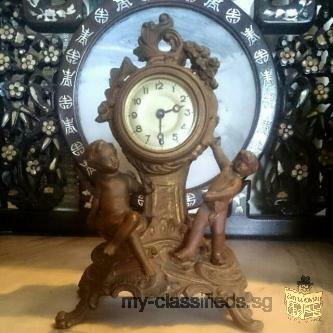 Elegant Cast Iron Made 8 days clock