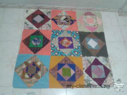 BRAND NEW PATCHWORK BLANKET 53 X53 SINGLE