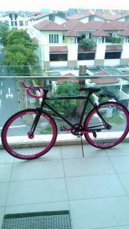 Only 100 - Brand New Pink/Black Fixie Bicycle