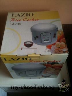 BNIB Lazio Rice Cooker (10 cups capacity)