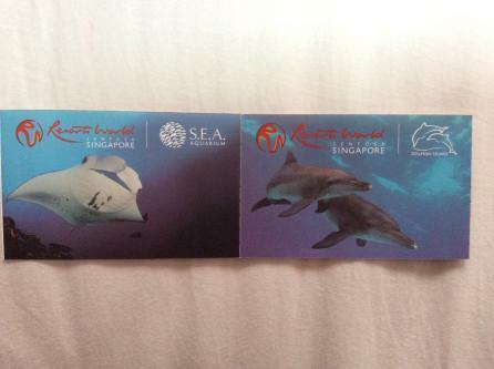 RWS S.E.A Aquarium tics x2