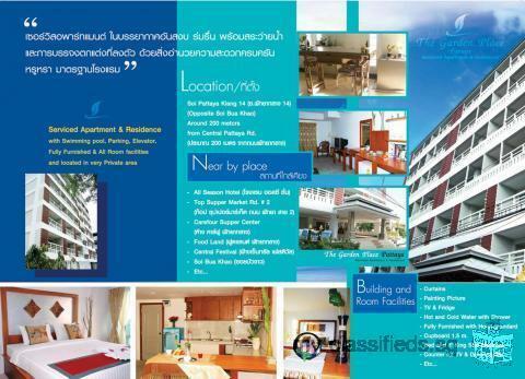 Sale Business Apartment with pool ready to run business immediately at Pattaya