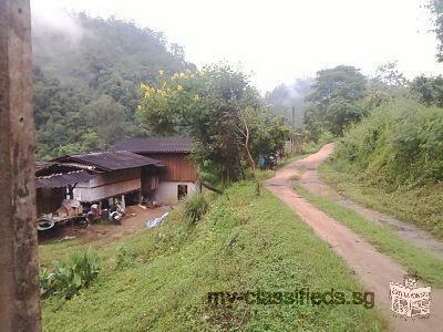 Lease Home Stay for sale smaller home stay on the High Top Hill, small district Chiang Mai