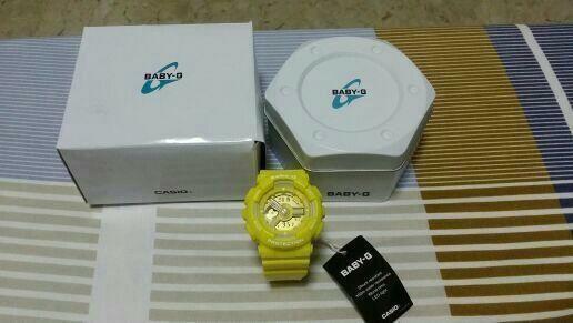 Casio baby-g BA-1110BC-9ADR (yellow)