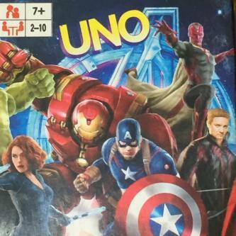 BN Marvel Avengers Uno Cards