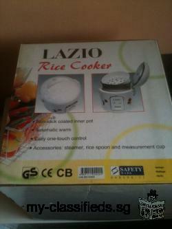 BNIB Lazio Rice Cooker (10 cups capacity)