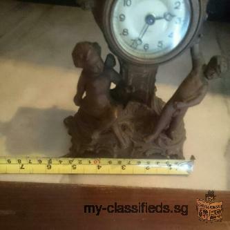 Elegant Cast Iron Made 8 days clock