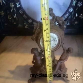 Elegant Cast Iron Made 8 days clock