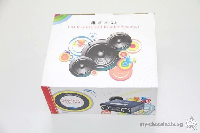 FM Radio Card Reader Speaker