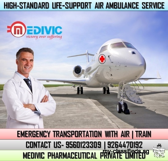 Get the Great Benefits by Medivic Air Ambulance Services in Bangalore