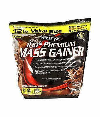 MUSCLETECH 100% premium mass gainer