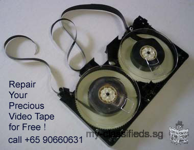 Repair Your Precious Video Tape for Free ! -90660631