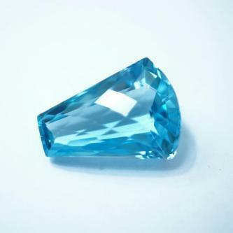 Unique Blue Topaz Gemstone