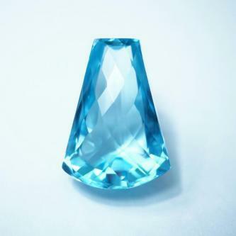 Unique Blue Topaz Gemstone