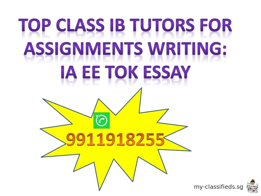 Writing help in ib internal assessment extended essay tok essay