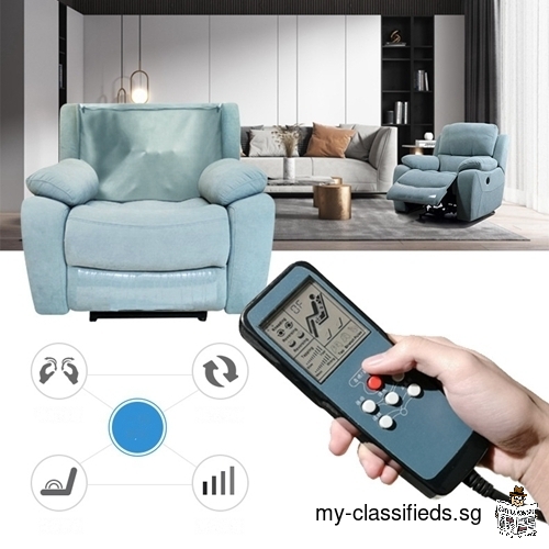 Massage Sofa Electric Function Sofa Disposable Tech Cloth Space Seat Single Function Sofa