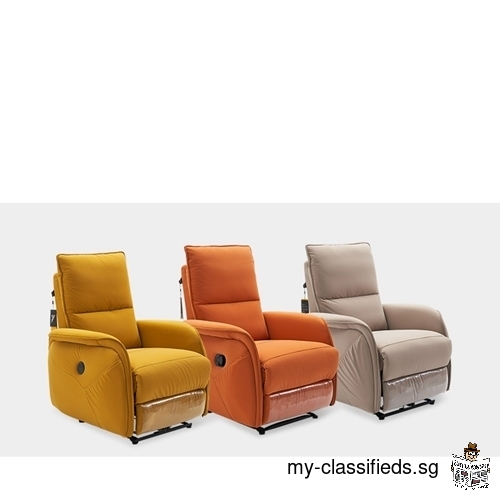 Space Capsule Sofa Technology Fabric Single Electric Rear Reclining Chair Multifunctional Reclining