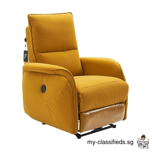 Space Capsule Sofa Technology Fabric Single Electric Rear Reclining Chair Multifunctional Reclining