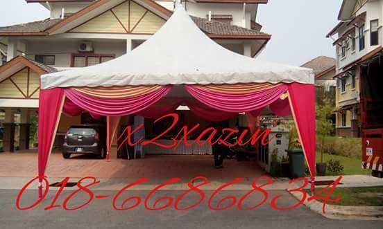 perkhidmatan sewa khemah/canopy