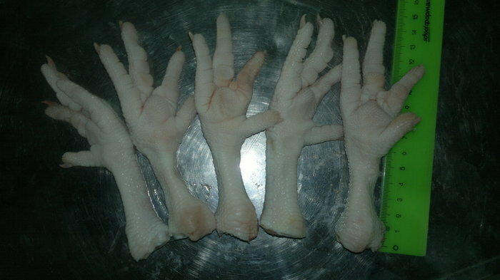 chicken feet